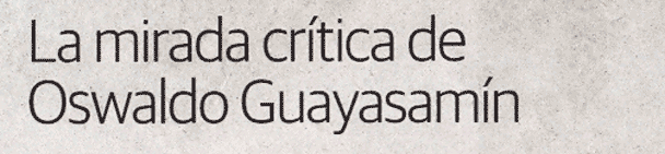 La mirada cr&iacute;tica de Oswaldo Guayasam&iacute;n